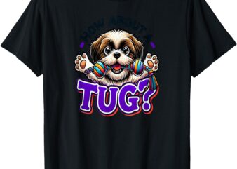 Cute Loveable Shih Tzu Mom Dad Cuddly Fluffy Sweet Dog T-Shirt