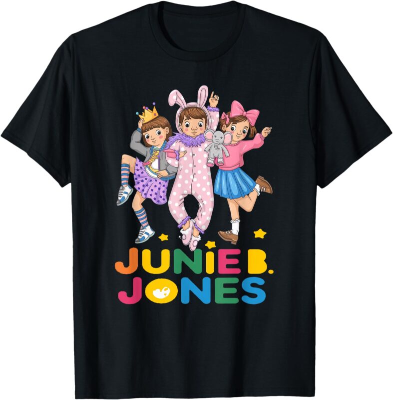 Cute Teacher Junie B Childrens Book Back to School T-Shirt