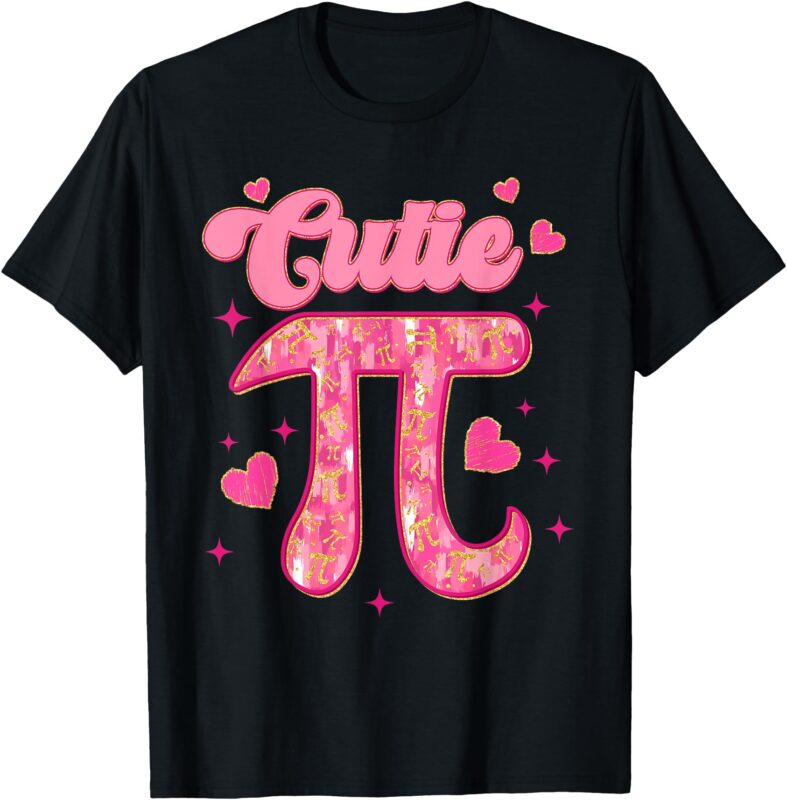 Cutie Pi Day Women Men Toddler Math Teacher Student Pi day T-Shirt