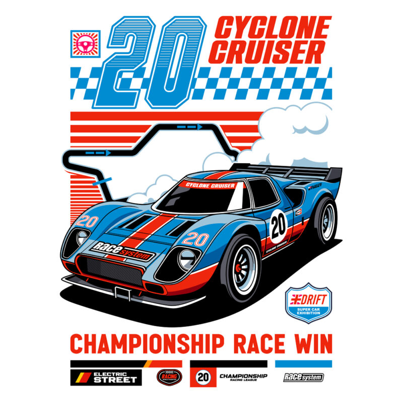 Cyclone Cruiser Racing Team Design