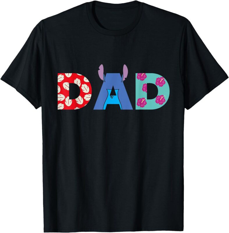 Dad Birthday Girl Hawaii Family Party Decorations T-Shirt