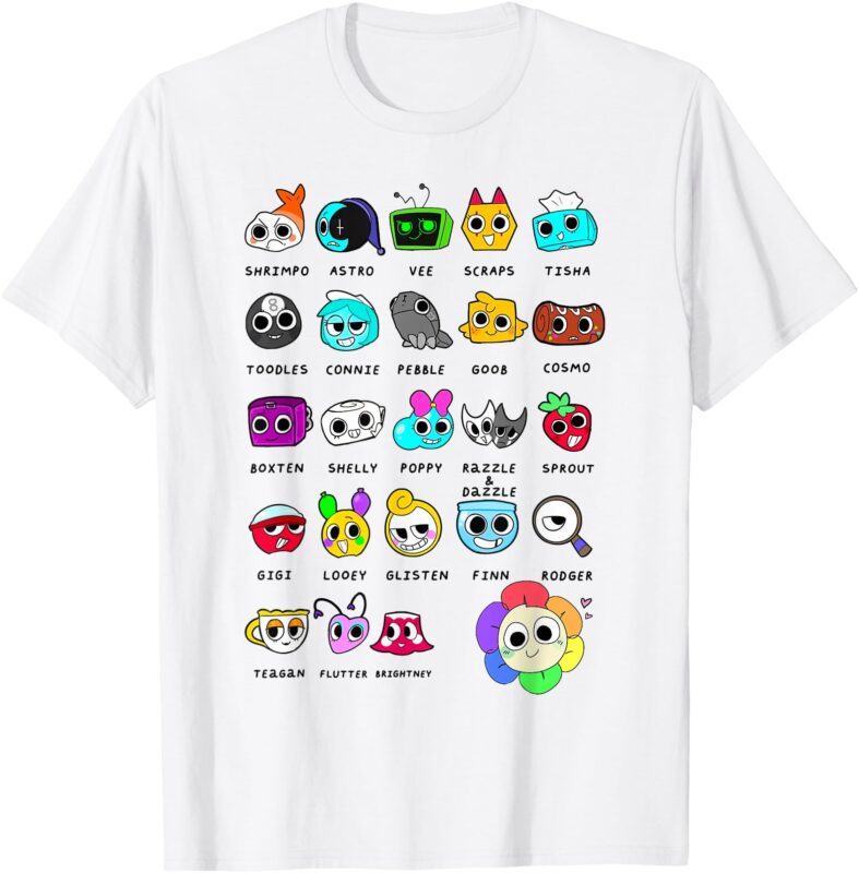 Dandy’s World Costume For Kids _ Dandys World Characters T-Shirt