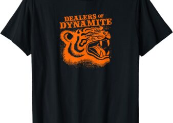 Dealers of Dynamite Tiger for Josh Orange V04 T-Shirt