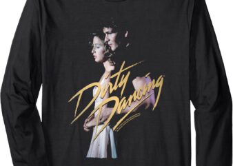 Dirty Dancing Johnny & Frances Baby Close Dance Long Sleeve T-Shirt