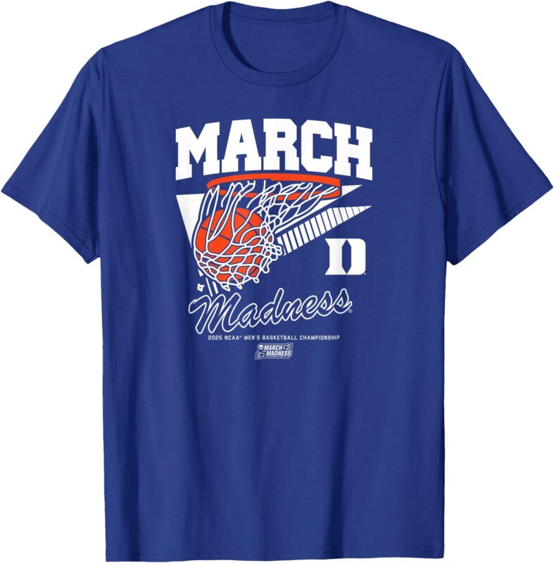 Duke Basketball – 2025 March Madness Basketball – NCAA T-Shirt