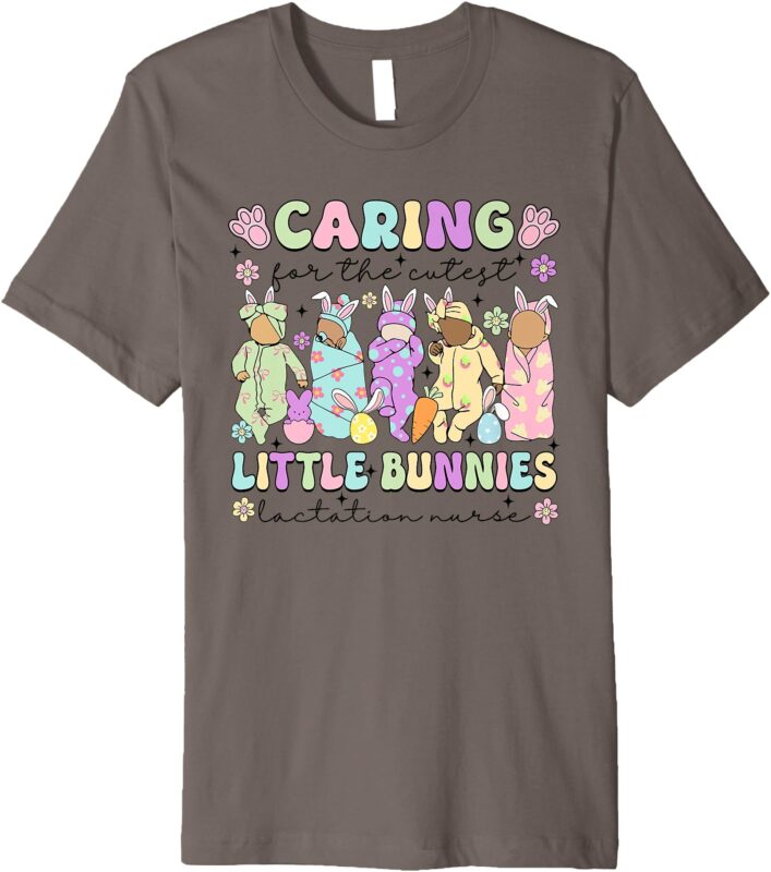 Easter Lactation Nurse Premium T-Shirt