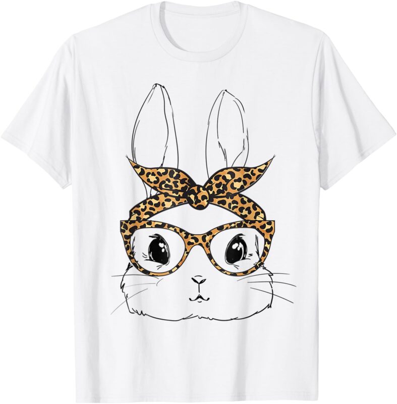 Easter Shirts For Kids Easter T Shirts Women Bunny Sunglass T-Shirt