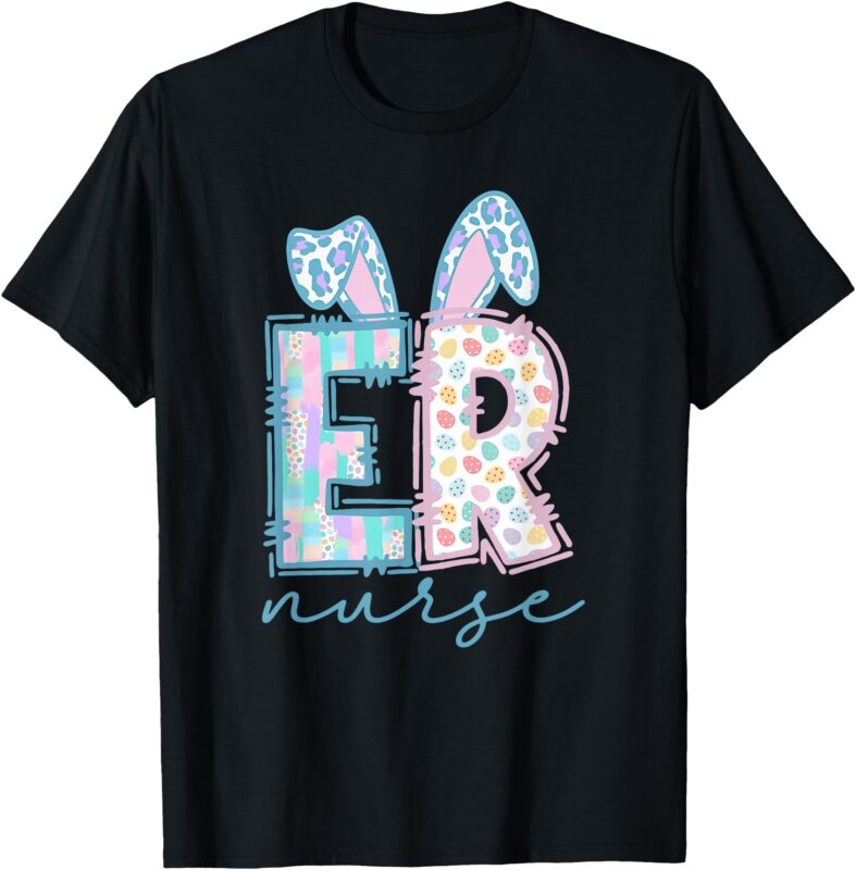 Emergency Room Nurse ER Nurse Easter Bunny ER Crew ED T-Shirt