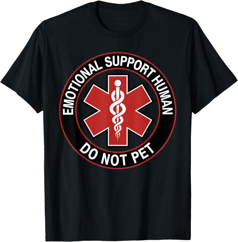 Emotional Support Husband Do Not Pet T-Shirt