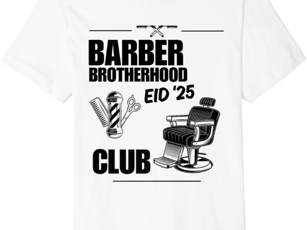 Family tradition eid haircut day premium t-shirt