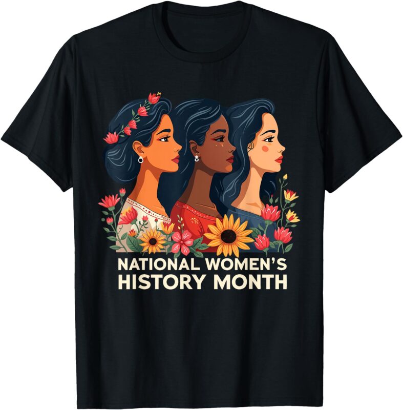 Feminist National Women’s History Month 2025 Equity Woman T-Shirt
