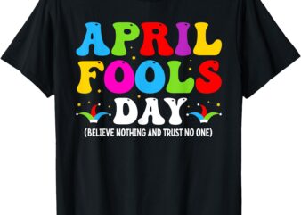 Funny April Fool’s Day April 1st Fools Day Joke Pranks Kids T-Shirt