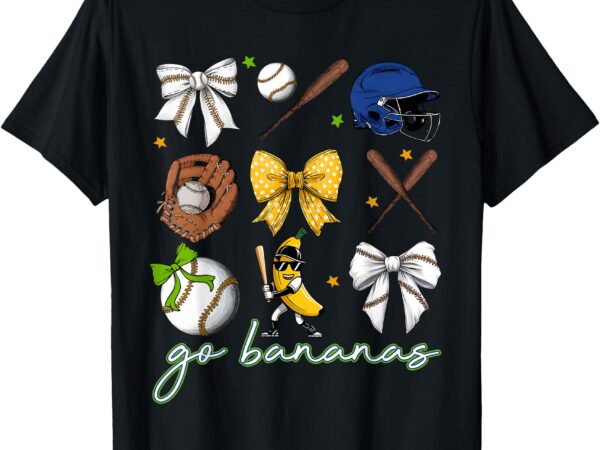 Funny let’s go bananas shirt graphic tee kids men women t-shirt_1