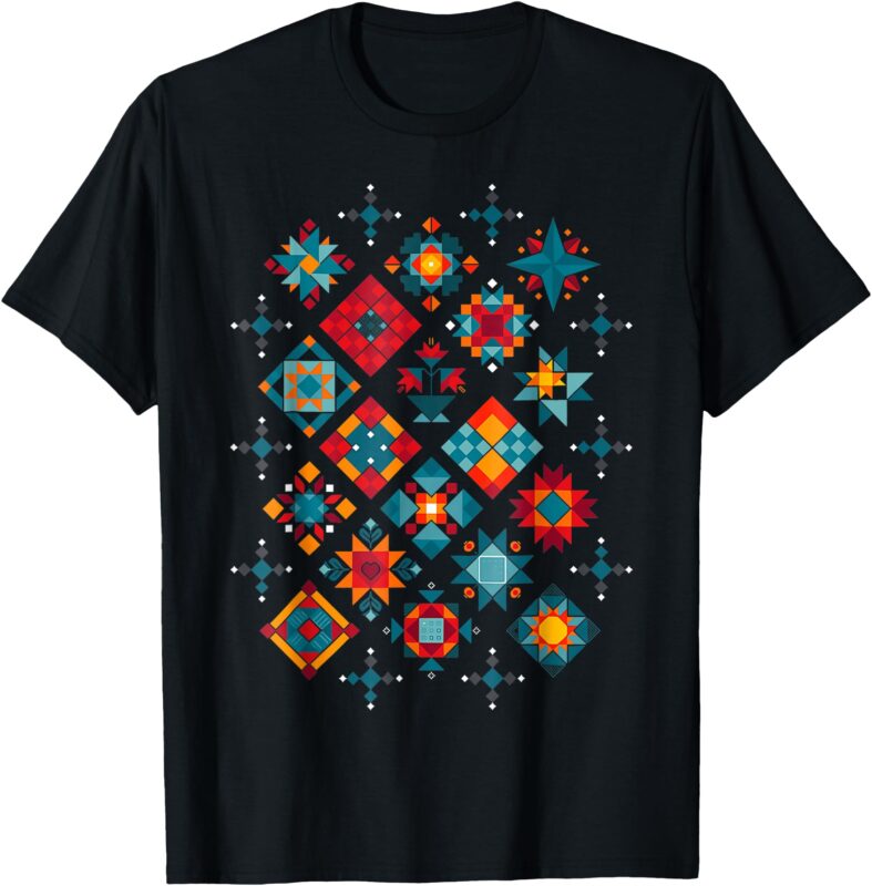 Funny Quilting I Still Play With Blocks Quilt T-Shirt