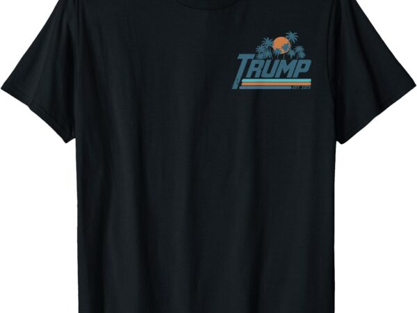 Funny trump shirt gulf of us america est 2025 ( 2 side ) t-shirt