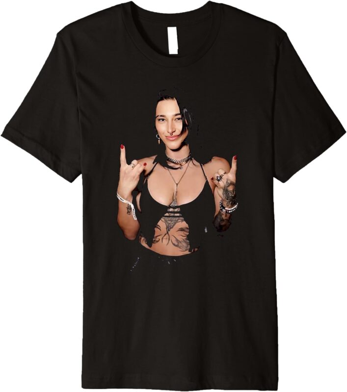 Grunge Girl Streetwear Premium T-Shirt
