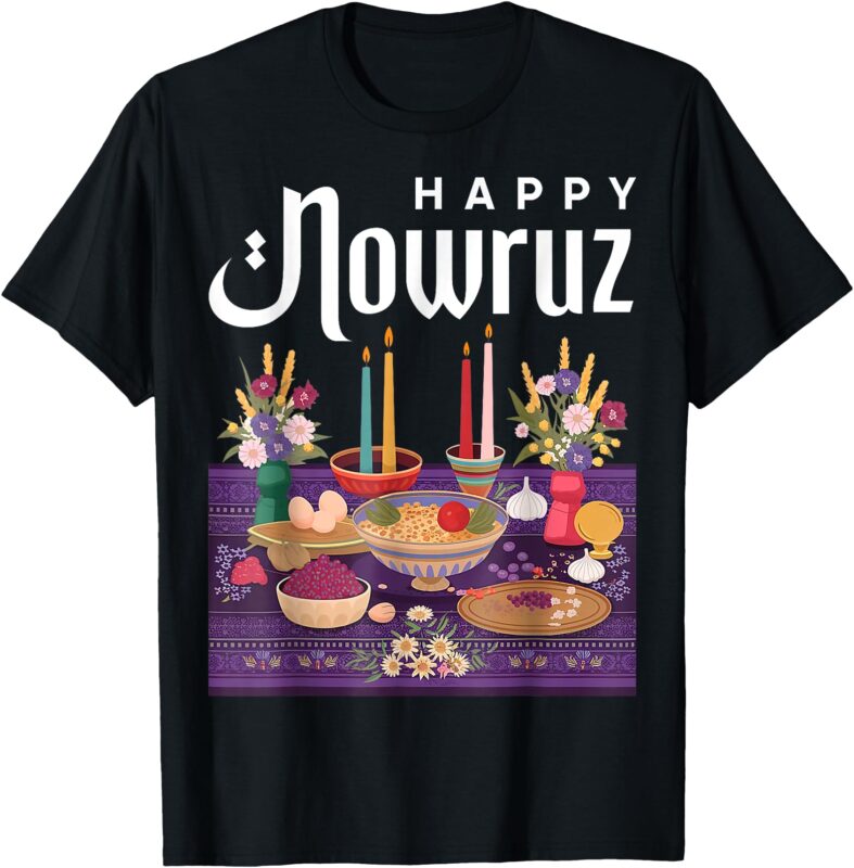 Haft-Seen Table Persian Tradition T-Shirt