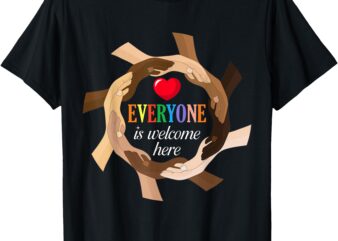 Here Circle of Hands T-Shirt
