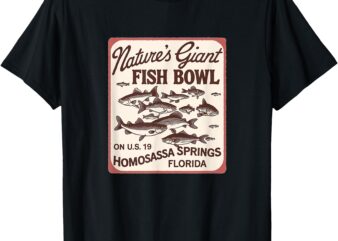 Homosassa Springs Florida Florida vintage Fishing Cloth T-Shirt