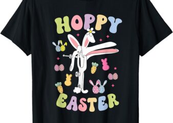 Hoppy Easter Obgyn Crew Funny Obgyn Nurse Easter Day T-Shirt