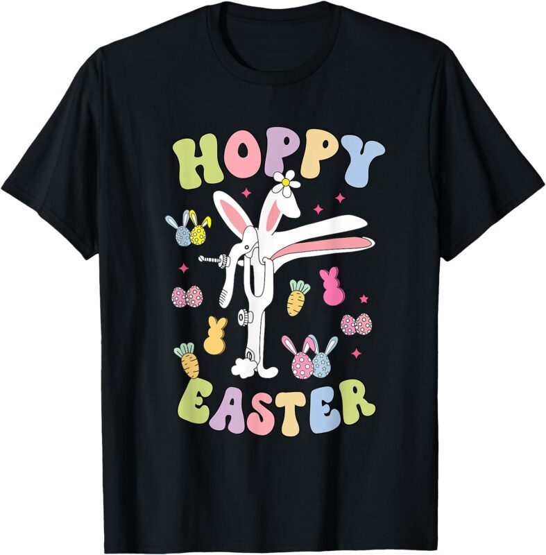 Hoppy Easter Obgyn Crew Funny Obgyn Nurse Easter Day T-Shirt