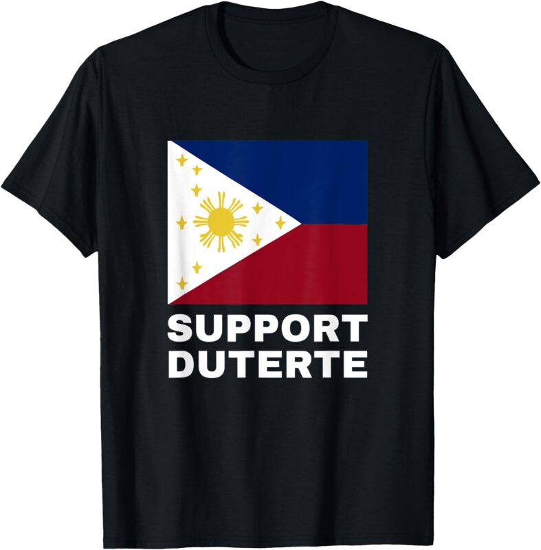 I Stand for PRRD Supporter Digong Duterte T-Shirt