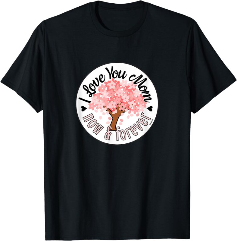 I love you Mom – Mothers Day, Birthday Christmas Pink Gift T-Shirt