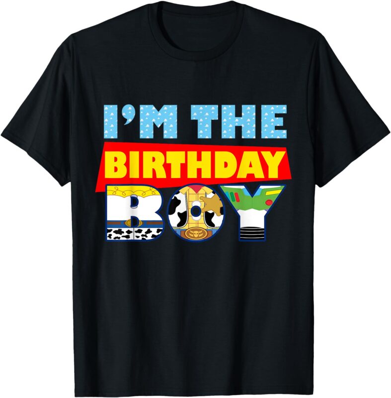I’m The Birthday Boy Cowboy Family Toy Decoration Funny Kids T-Shirt