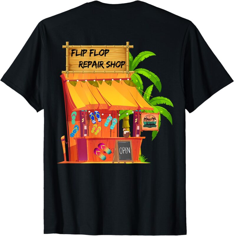 Island Flow flip flop shop T-Shirt