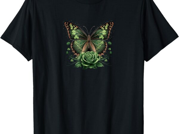 Lucky celtic butterfly shirt – irish heritage st. paddy’s t-shirt