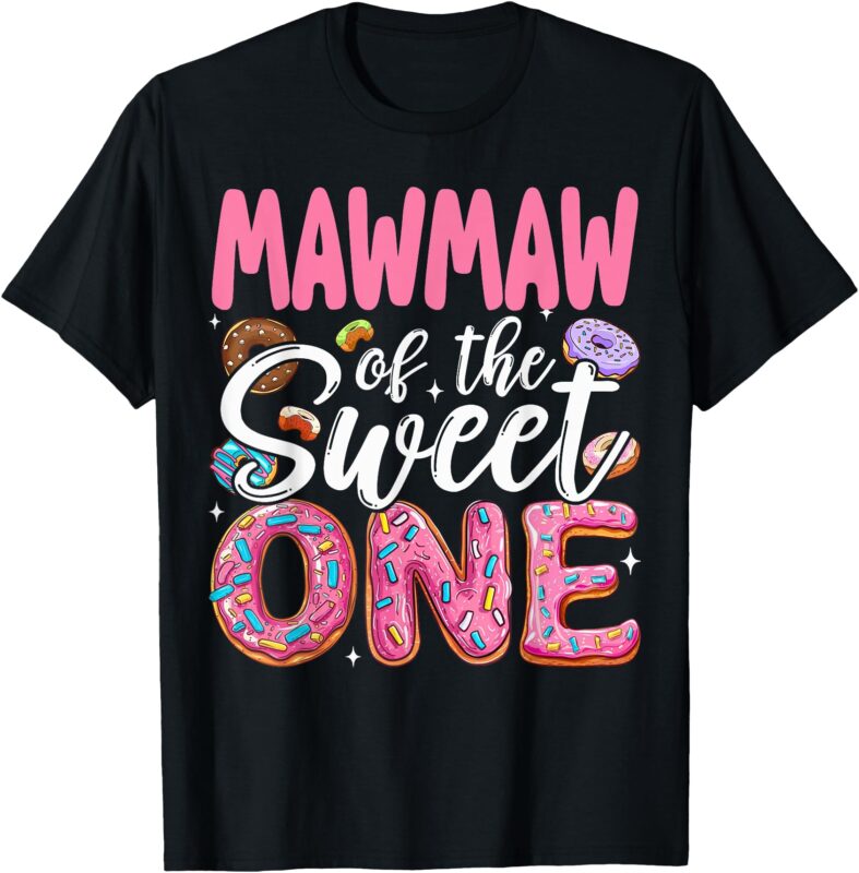 Mawmaw of The Sweet One First Birthday Matching Family T-Shirt