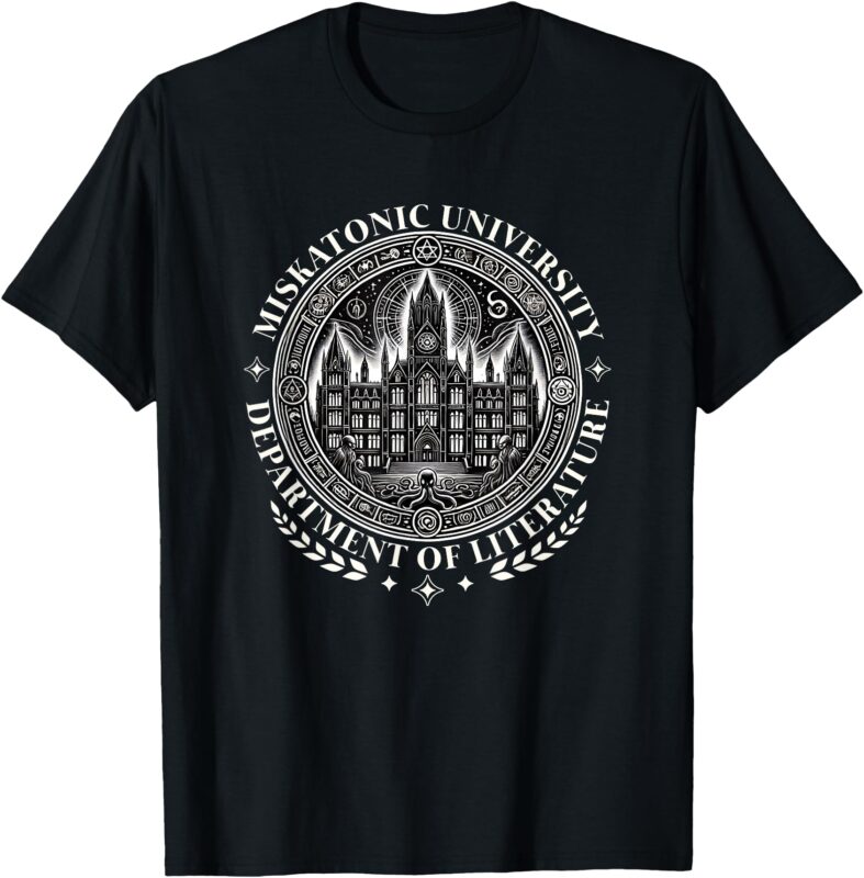 Miskatonic University Call Cthulhu Necronomicon Lovecraftian T-Shirt