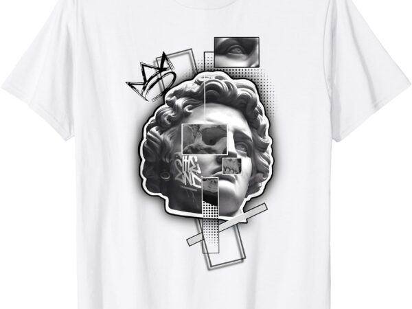 Modern antiquity_ street art meets classics t-shirt