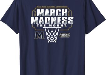 Mount St. Mary’s Mountaineers March Madness 2025 Men’s BBall T-Shirt