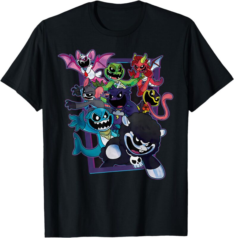 Nightmare Plush Critters Costume Teens Boys Kids T-Shirt