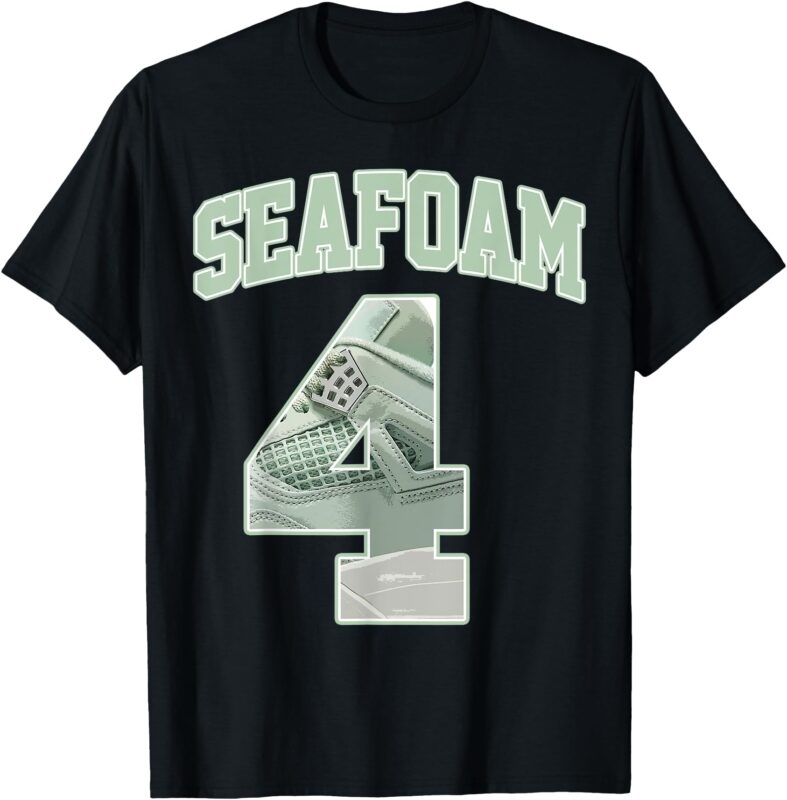 Number 4 Seafoam Abundance 4s Matching Tee For Men Women T-Shirt