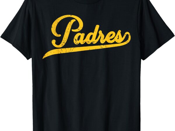 Padres nickname t-shirt for women men kids yellow graphic t-shirt