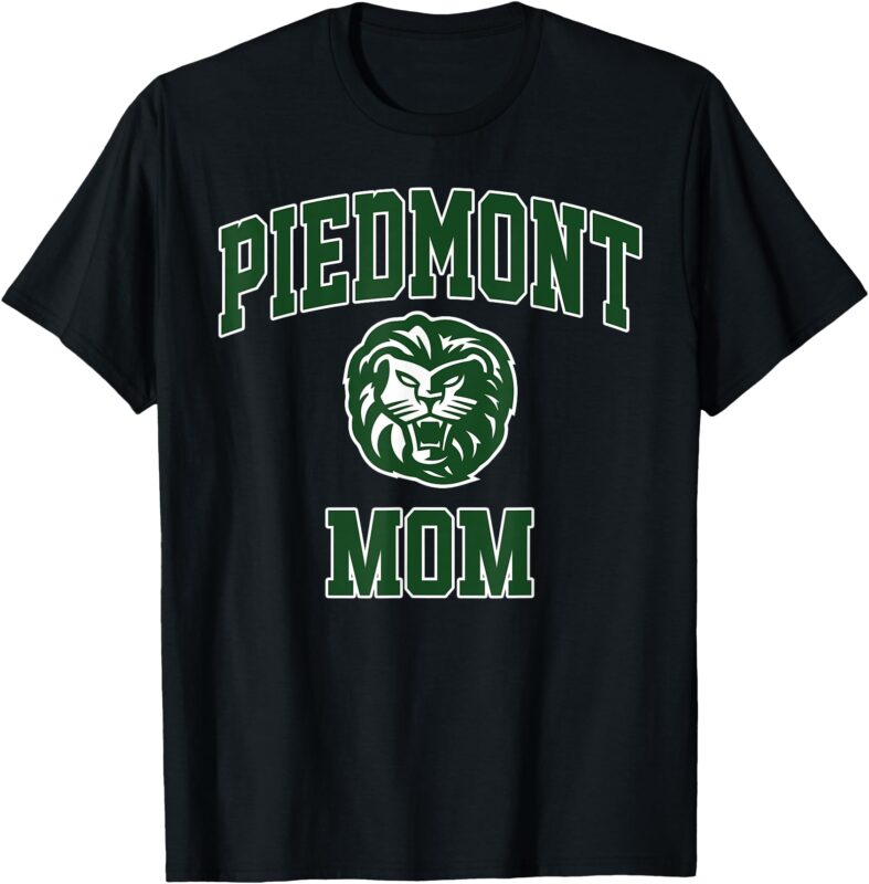 Piedmont University Mom Arch Retro Vintage Design Women T-Shirt