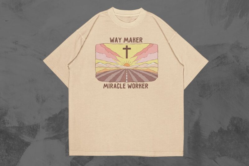 AESTHETIC CHRISTIAN T-SHIRT DESIGNS BUNDLE VOL. 2
