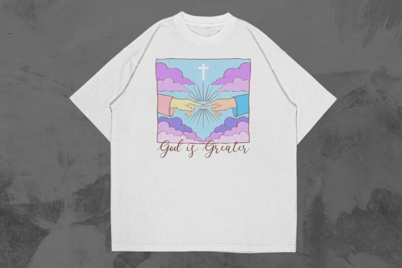 AESTHETIC CHRISTIAN T-SHIRT DESIGNS BUNDLE VOL. 2