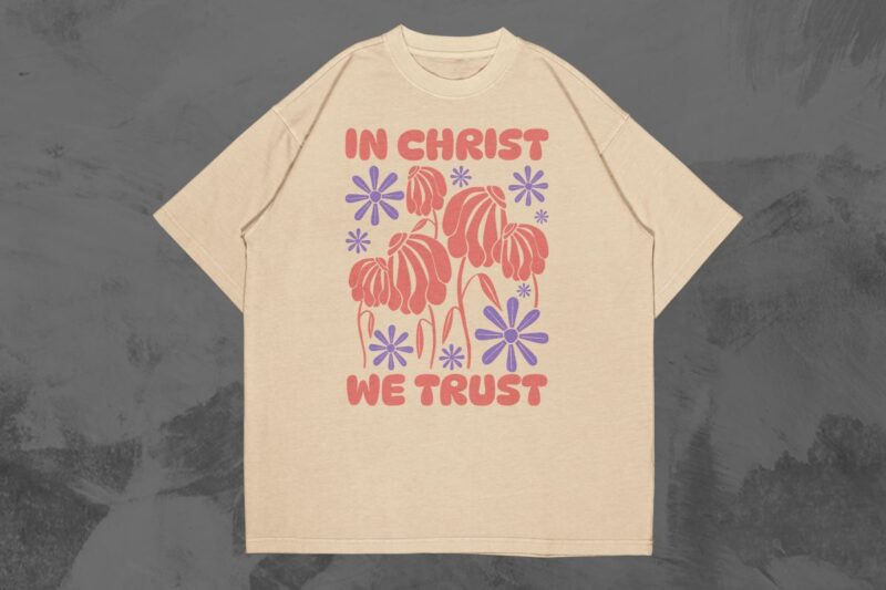 AESTHETIC CHRISTIAN T-SHIRT DESIGNS BUNDLE VOL. 4