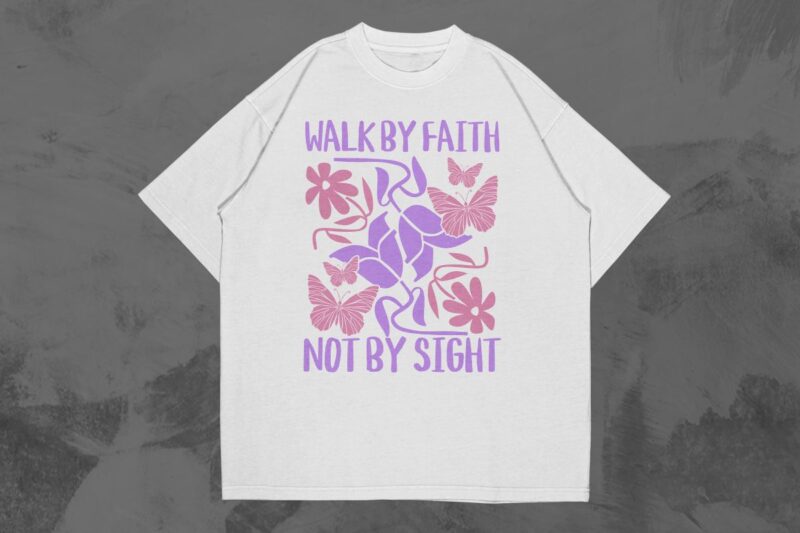 AESTHETIC CHRISTIAN T-SHIRT DESIGNS BUNDLE VOL. 4