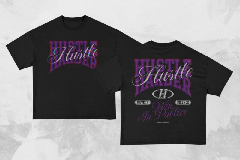 Vintage Urban Oversize T-shirt Designs Bundle Vol. 2