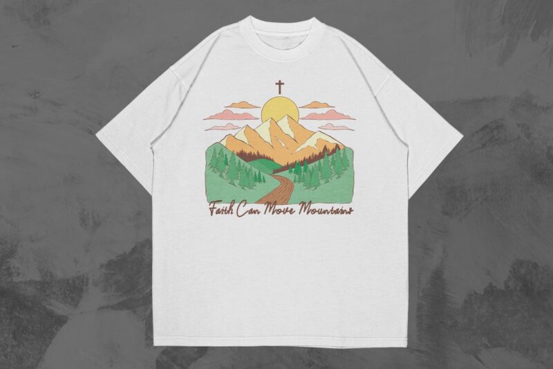 AESTHETIC CHRISTIAN T-SHIRT DESIGNS BUNDLE VOL. 2