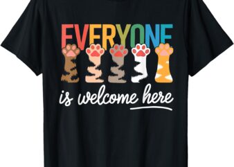 Idaho Teacher Shirt Everyone Is Welcome Here Pride Month T-Shirt