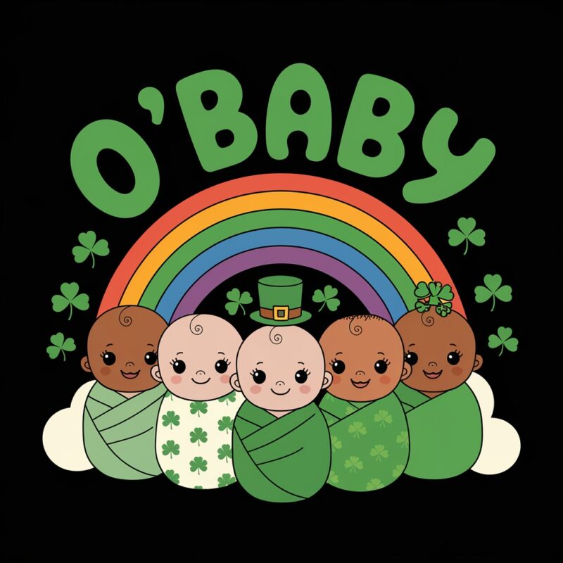 Rainbow Cuddles Shamrock Dreams