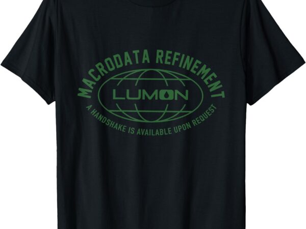 Retro macrodata vintage refinement lumon gift for men women t-shirt