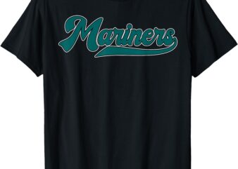 Retro Mariners Vintage Style 70s 80s 1st Name Mariners Lover T-Shirt