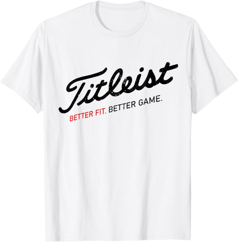 Retro Titleis-t Better Fit Better Game Golfing Golfer Golf T-Shirt