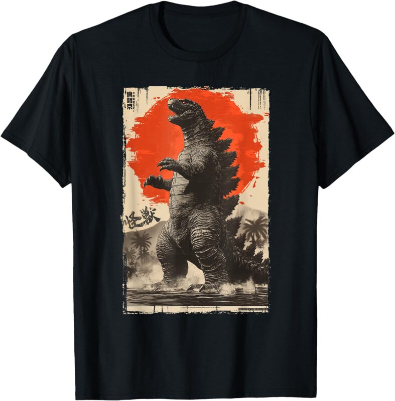 Retro Vintage Giant Legendary Rare Japanese Kaiju T-Shirt